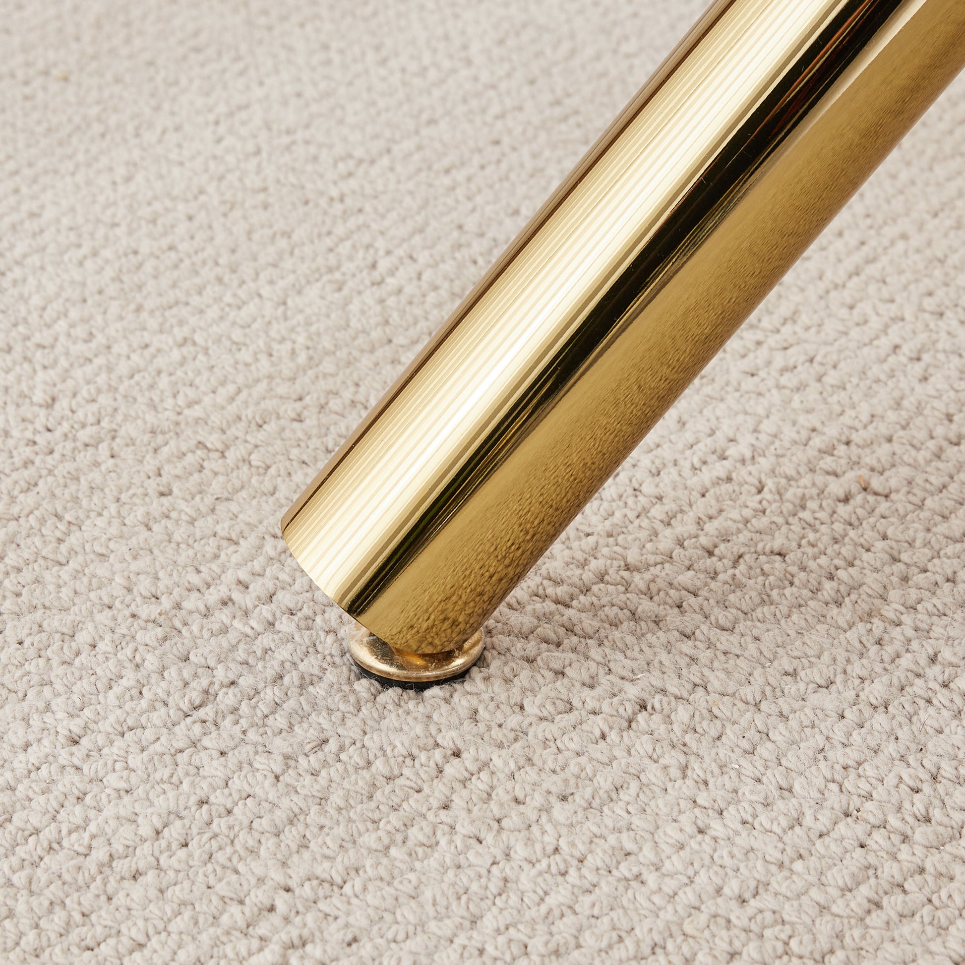 Large Modern Minimalist Rectangular Glass Dining Table For 6 8 With 0.39" Tempered Glass Tabletop And Golden Plated Metal Legs,For Kitchen Dining Living Meeting Room Banquet Hall 71'' X 39'' X30''1537 Golden Metal