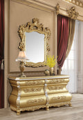 Seville Server Gold Finish Dn00454 Gold Mdf