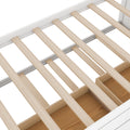 Multi Functional Daybed With Drawers And Trundle, White Box Spring Not Required Twin White Wood Daybeds Pine