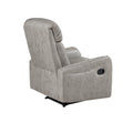 Sofa Armchair Function Sofa Lie Function Sofa Lounge Chair Chaise Chair Lie Sofa Leisure Sofa Rest Sofa Gray Faux Leather Manual Push Button Wood Primary Living Space Soft Casual Foam Tech Cloth