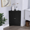 Sideboard Cabinet,Corner Cabinet,Bathroom Floor Corner Cabinet With Doors And Shelves, Kitchen, Living Room,Free Standing Storage Cabinet For Bathroom Coffee Mdf