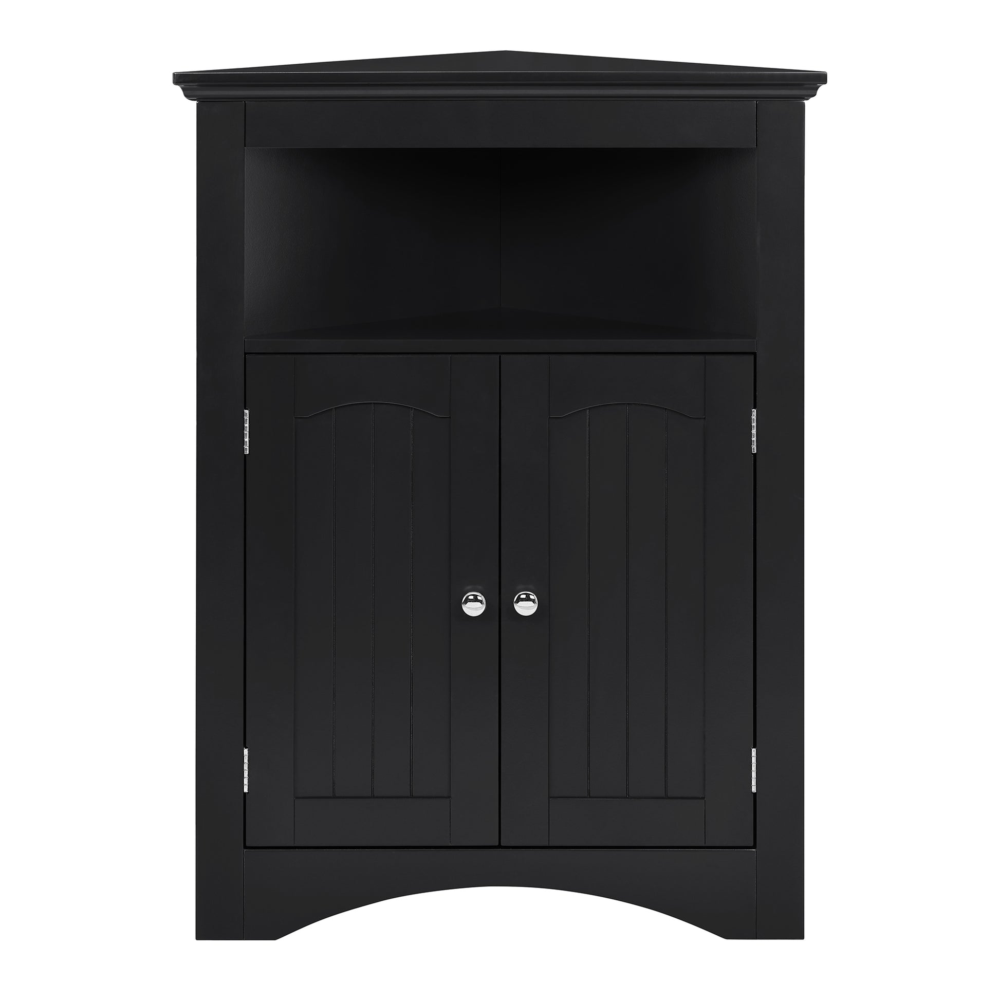 Sideboard Cabinet,Corner Cabinet,Bathroom Floor Corner Cabinet With Doors And Shelves, Kitchen, Living Room,Free Standing Storage Cabinet For Bathroom Coffee Mdf