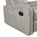 Sofa Armchair Function Sofa Lie Function Sofa Lounge Chair Chaise Chair Lie Sofa Leisure Sofa Rest Sofa Gray Faux Leather Manual Push Button Wood Primary Living Space Soft Casual Foam Tech Cloth