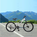 Mountain Bike For Girls And Boys Mountain 24 Inch Shimano 7 Speed Bike Cycling Silver Garden & Outdoor Aluminium Alloy