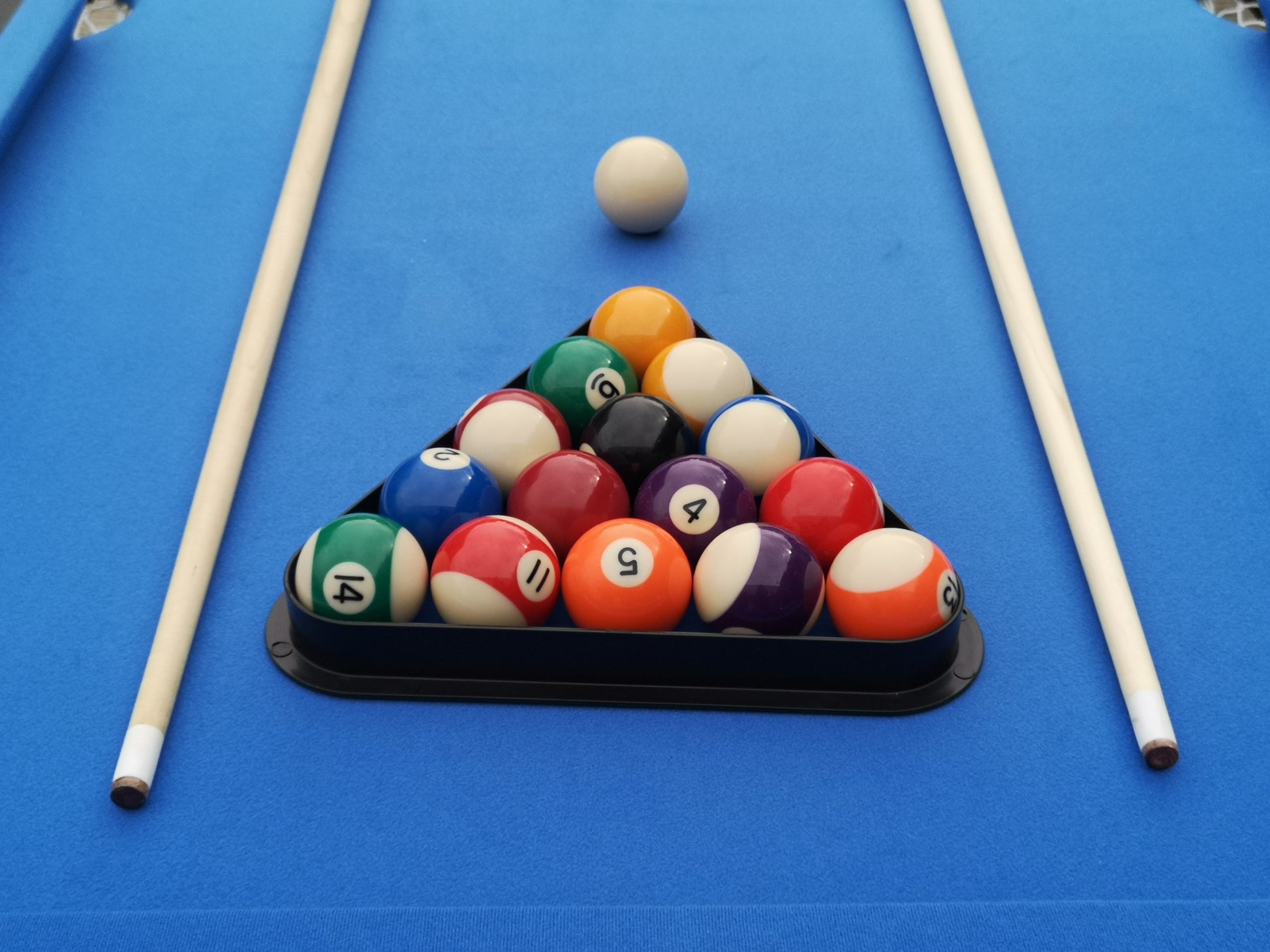 pool table,billirad table,game table,Children's game balls sports-black+blue-without-foldable-dining