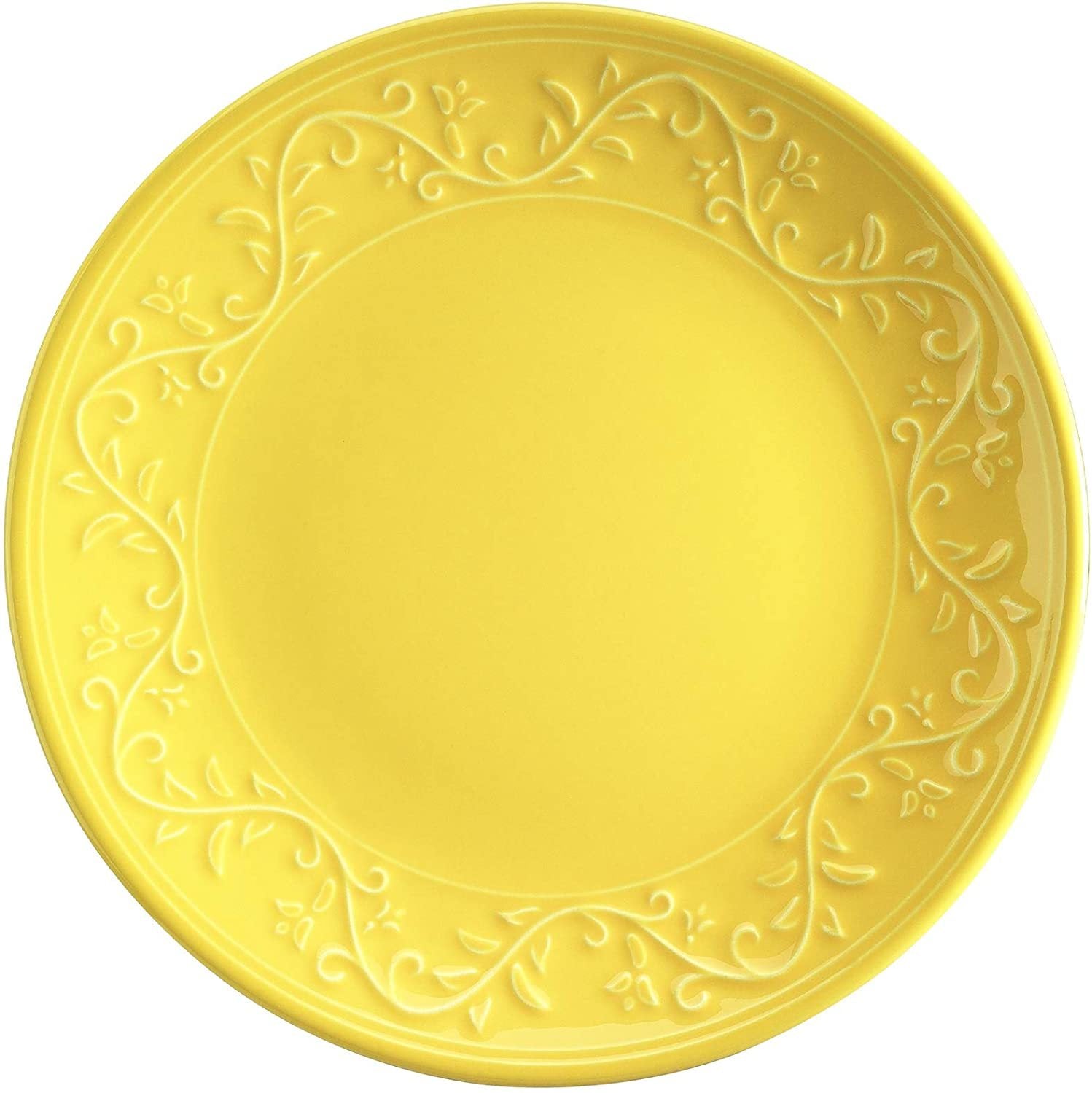 Fulya 16 Pieces Dinnerware Set yellow-porcelain