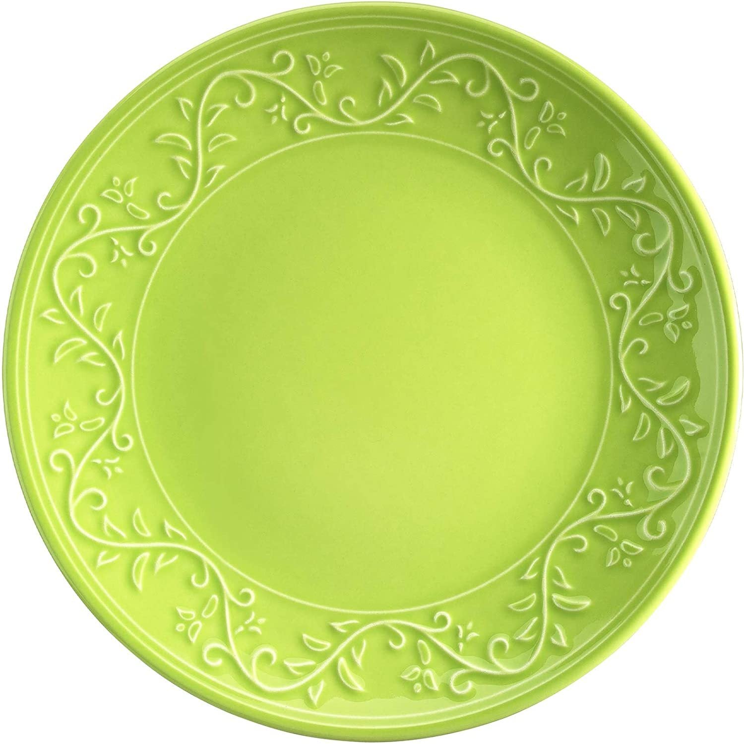 Fulya 16 Pieces Dinnerware Set green-porcelain
