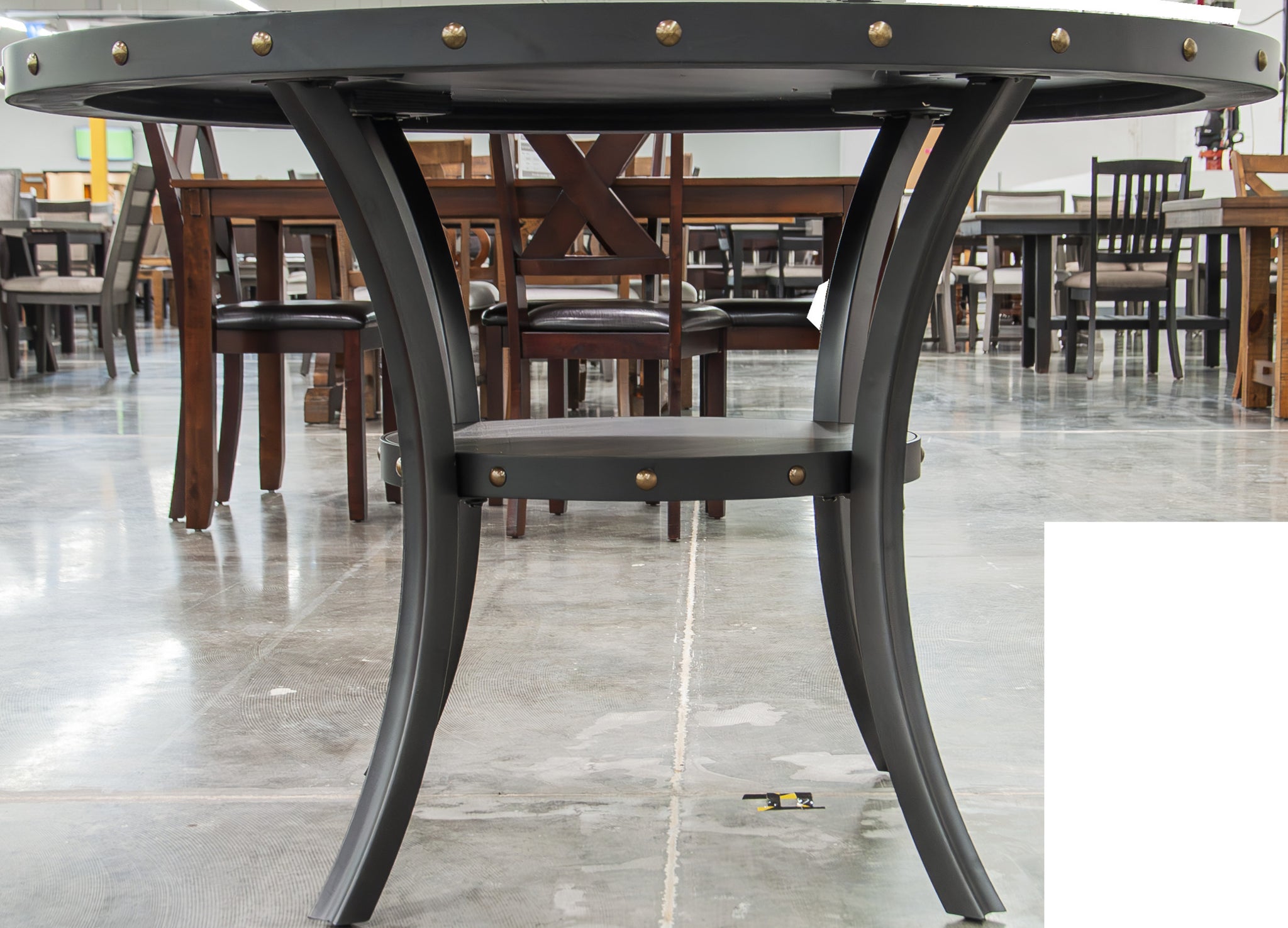Modern Classic Dining Room Furniture Natural Wood wood-dining room-rubberwood-round-dining table