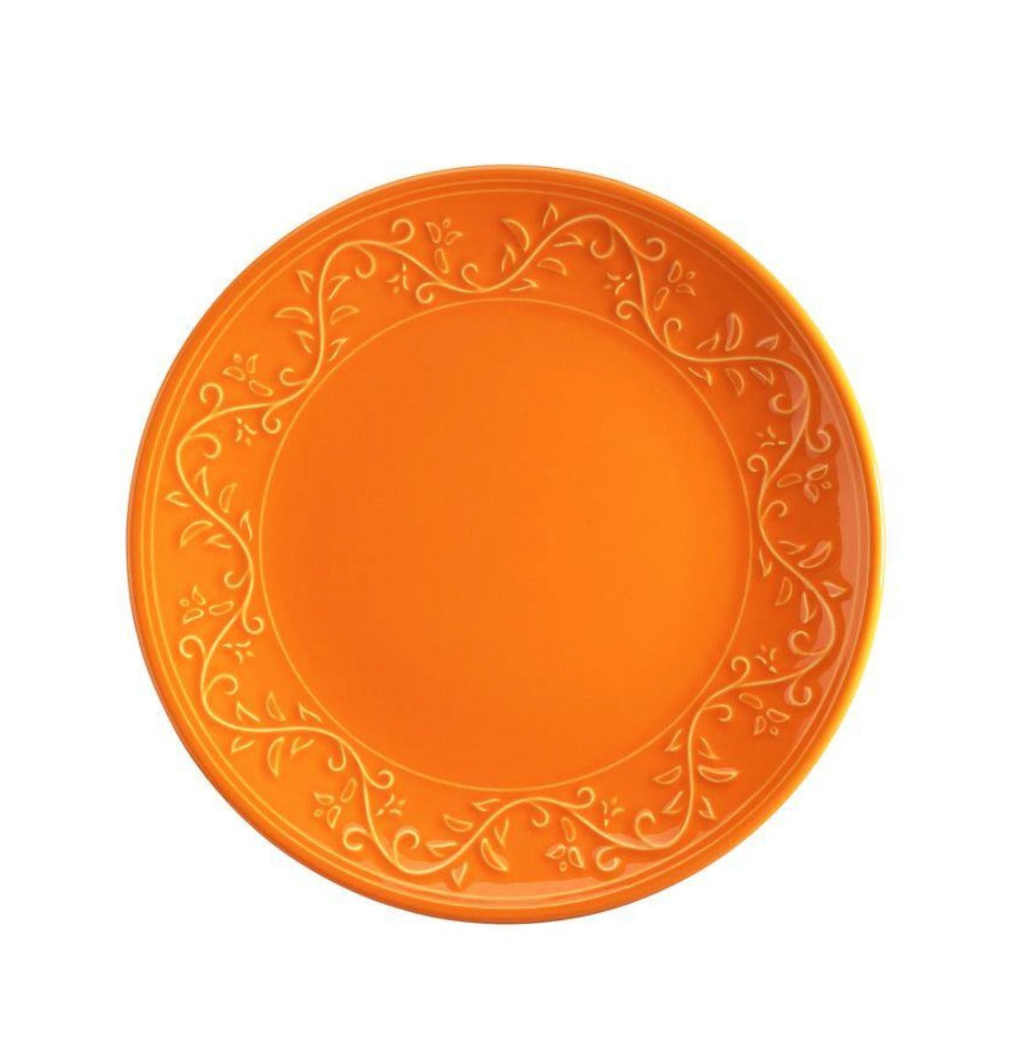 Fulya 16 Pieces Dinnerware Set orange-porcelain