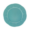 Fulya 12 Pieces Dinnerware Set Turquoise Porcelain