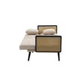 Coolmore Velvet Sofaaccent Sofa .Seat Sofa With Metal Feet Beige Primary Living Space Modern Foam Velvet