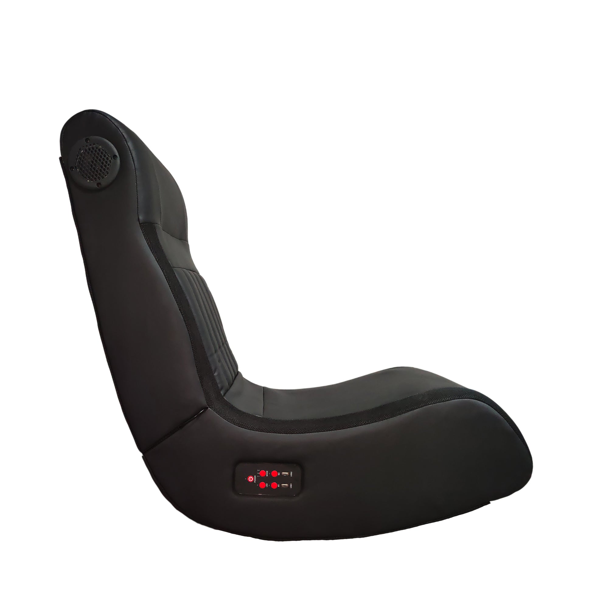 Foldable Gaming Chair With Onboard Speakers, Led Strip Lighting, Bluet Foldable Gaming Chair With Onboard Speakers, Led Strip Lighting, Bluet