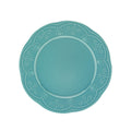 Fulya 12 Pieces Dinnerware Set Turquoise Porcelain
