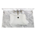 36in Vanity with Carrara Marble Vanity Top