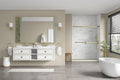 84x 48Inch LED Mirror Bathroom Vanity Mirror with Back gold-aluminium