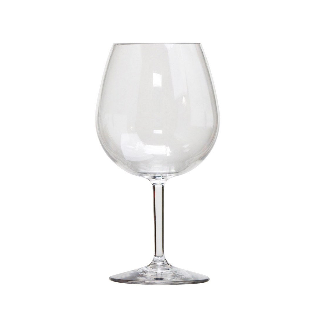 Plastic Wine Glasses Set of 4 23oz , BPA Free Tritan clear-glass