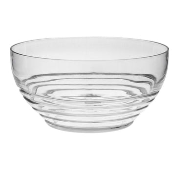 Swirl Acrylic Serving Bowls, Unbreakable Large Plastic Bowls, Soup Bowls, Salad Bowls, Cereal Bowl For Snacks, Bpa Free Clear Acrylic