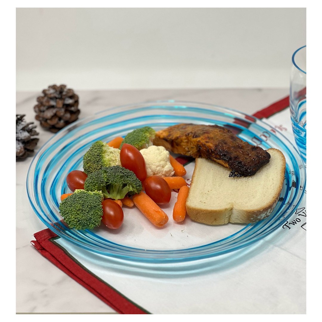 Designer Swirl 12" Acrylic Dinner Plates Set Of 4, Blue Plastic Plates Reusable, Unbreakable Kitchen Plates For All Occasions Bpa Free Dishwasher Safe Blue Acrylic