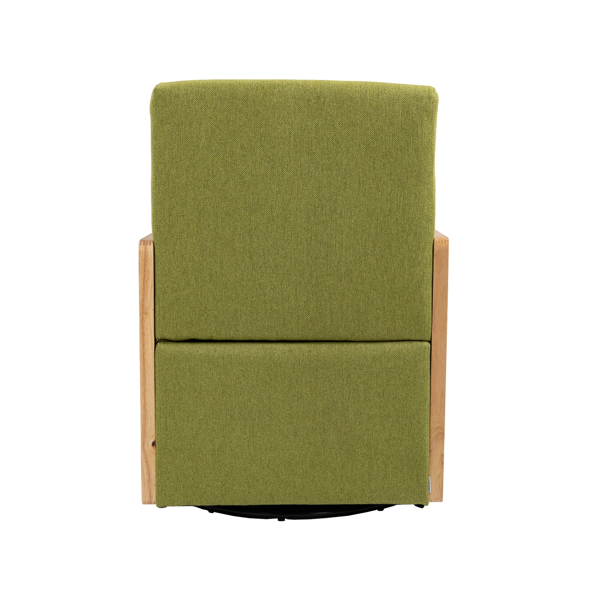 Coolmore 360 Degree Swivel Barrel Club Chair With One Pillow,Modern Comfortable Upholstered Accent Chair,Linen Accent Chair For Living Room,Bedroom Green Linen Green Primary Living Space Modern Foam Linen