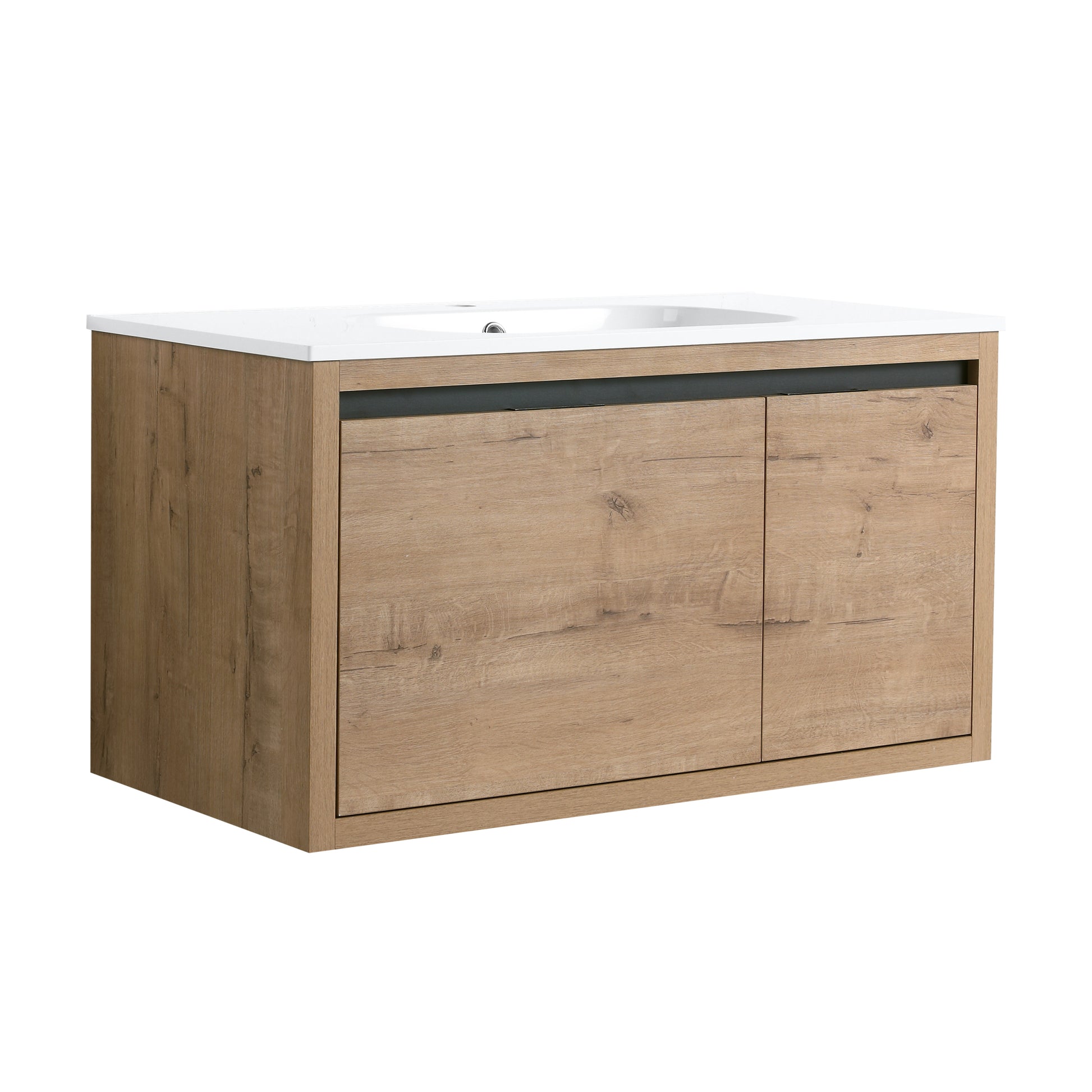 36 Inch Wall Mounted Bathroom Vanity With Gel Sink 1-imitative oak-1-bathroom-wall