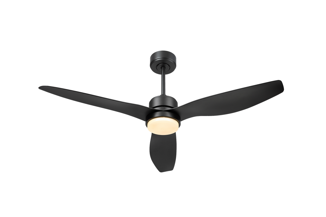 Fan Lights Antique Black Aluminium Alloy