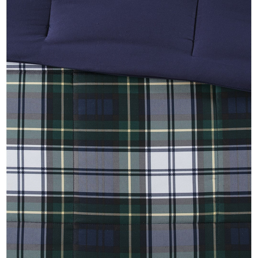 3M Scotchgard Down Alternative All Season Comforter navy-microfiber