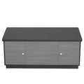 Modern Gray Multi Functional Rectangle Lift Top Coffee Table Extendable With Storage Dark Gray Mdf