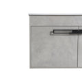 36 Inch Bathroom Vanity, Freestanding Bathroom Vanity Or Floating Is Optional Conversion, 36*18 00336Cg 1 Kd Packing Excluding Sink Cement Grey 2 Bathroom Freestanding Modern Plywood