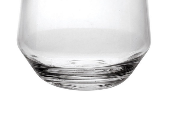 Plastic Wine Glasses Set of 4 17oz , BPA Free Tritan clear-glass