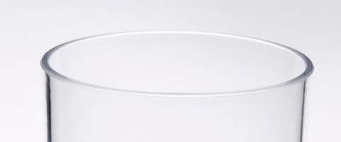 Oval Halo Acrylic Glasses Drinking Set Of 4 Hi Ball 15Oz , Plastic Drinking Glasses, Bpa Free Cocktail Glasses, Drinkware Set, Plastic Water Tumblers Clear Acrylic