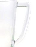 2.75 Quarts Water Pitcher With Lid, Oval Halo Design Unbreakable Plastic Pitcher, Drink Pitcher, Juice Pitcher With Spout Bpa Free Clear Acrylic