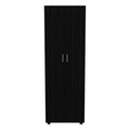 2 Piece Bedroom Set, London Armoire Capri Three Drawer Dresser, Black Black Particle Board Particle Board