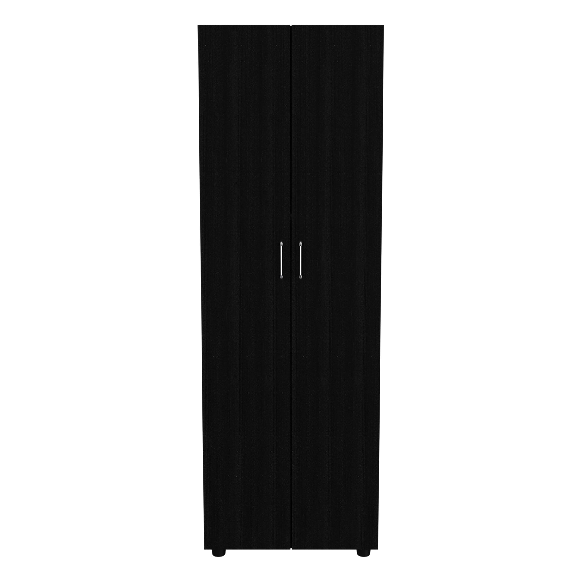 2 Piece Bedroom Set, London Armoire Capri Three Drawer Dresser, Black Black 2 Piece Set Bedroom Chest Included,Dresser Included Modern Particle Board Particle Board