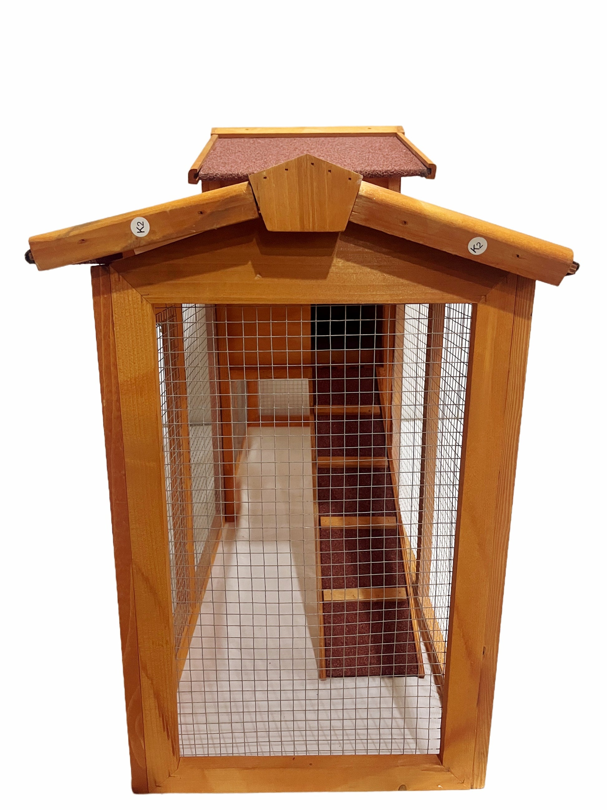 Xpt015 Wearable And Strong Chicken Coops For Playground Natural Solid Wood