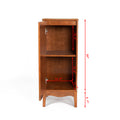 Modern Bathroom Floor Cabinet &Linen Cabinet With Adjustable Shelves,Antique Brass 14.5