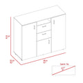 3 Piece Bedroom Set, Milano Double Door Cabinet Dresser 2 Omaha Nightstands, Black Black Particle Board Particle Board