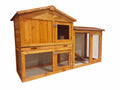 Xpt015 Wearable And Strong Chicken Coops For Playground Natural Solid Wood