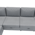 United We Win Modular Sectional Sofa U Shaped Modular Couch With Reversible Chaise Modular Sofa Sectional Couch With Storage Seats Gray Linen