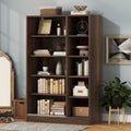 3 Door Shutter Wardrobe With Shelves, Walnut Sliding Walnut Shelf Bedroom Shelf Contemporary 3 Mdf
