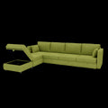 United We Win Modular Sectional Sofa U Shaped Modular Couch With Reversible Chaise Modular Sofa Sectional Couch With Storage Seats Olive Linen