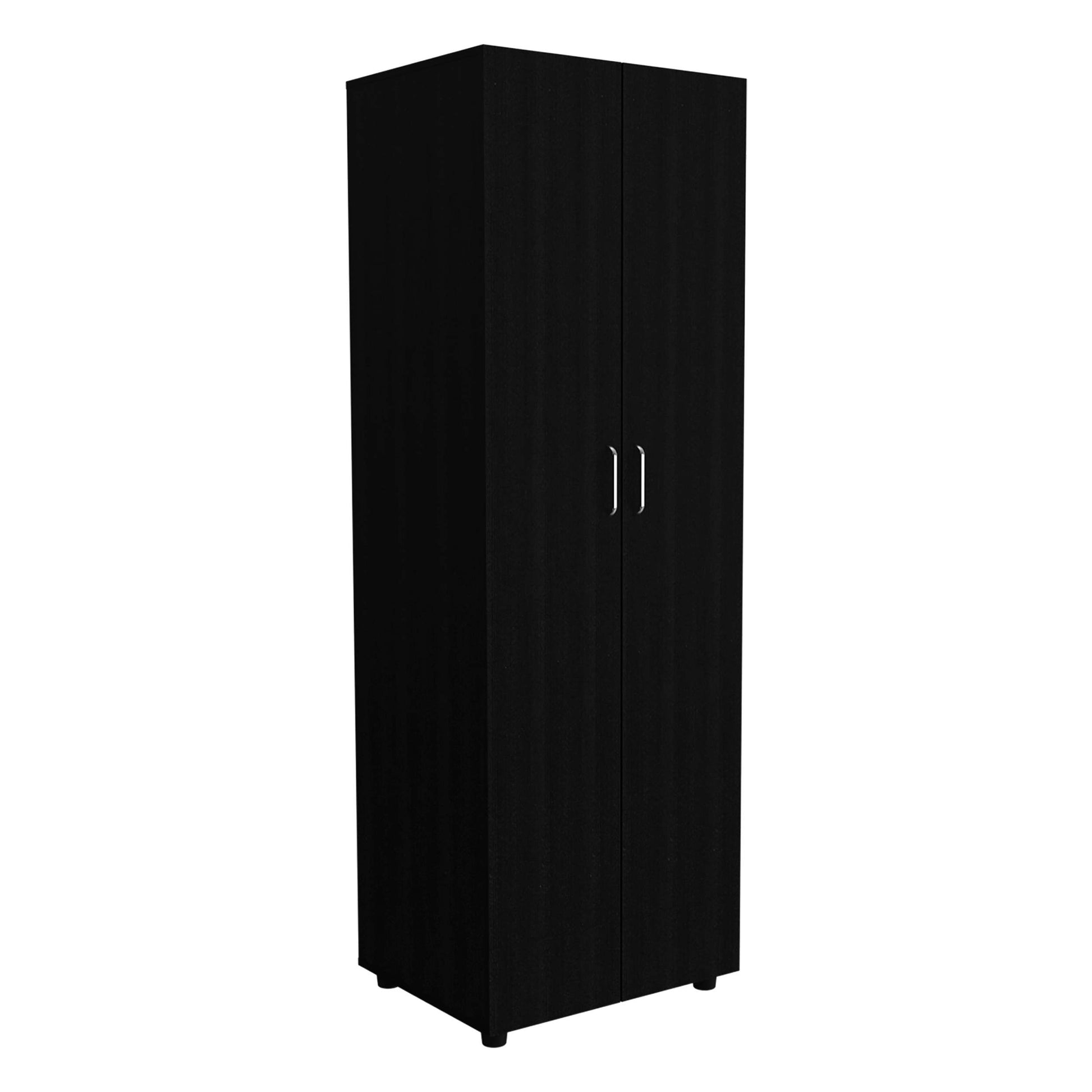 2 Piece Bedroom Set, London Armoire Egeo 3 Drawers Dresser, Black Pine Full Black 2 Piece Set Particle Board Particle Board