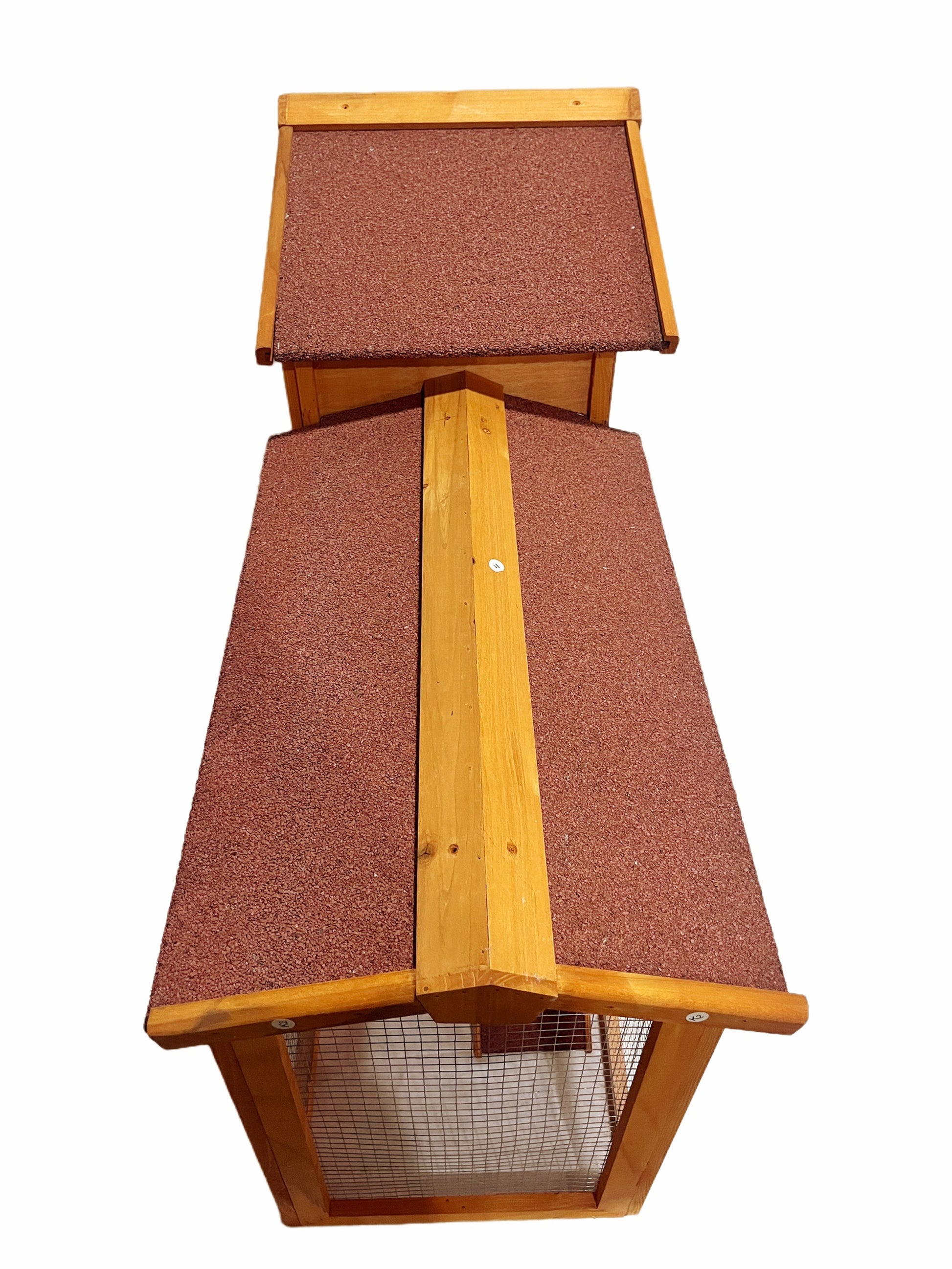 Xpt015 Wearable And Strong Chicken Coops For Playground Natural Solid Wood