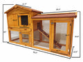 Xpt015 Wearable And Strong Chicken Coops For Playground Natural Solid Wood