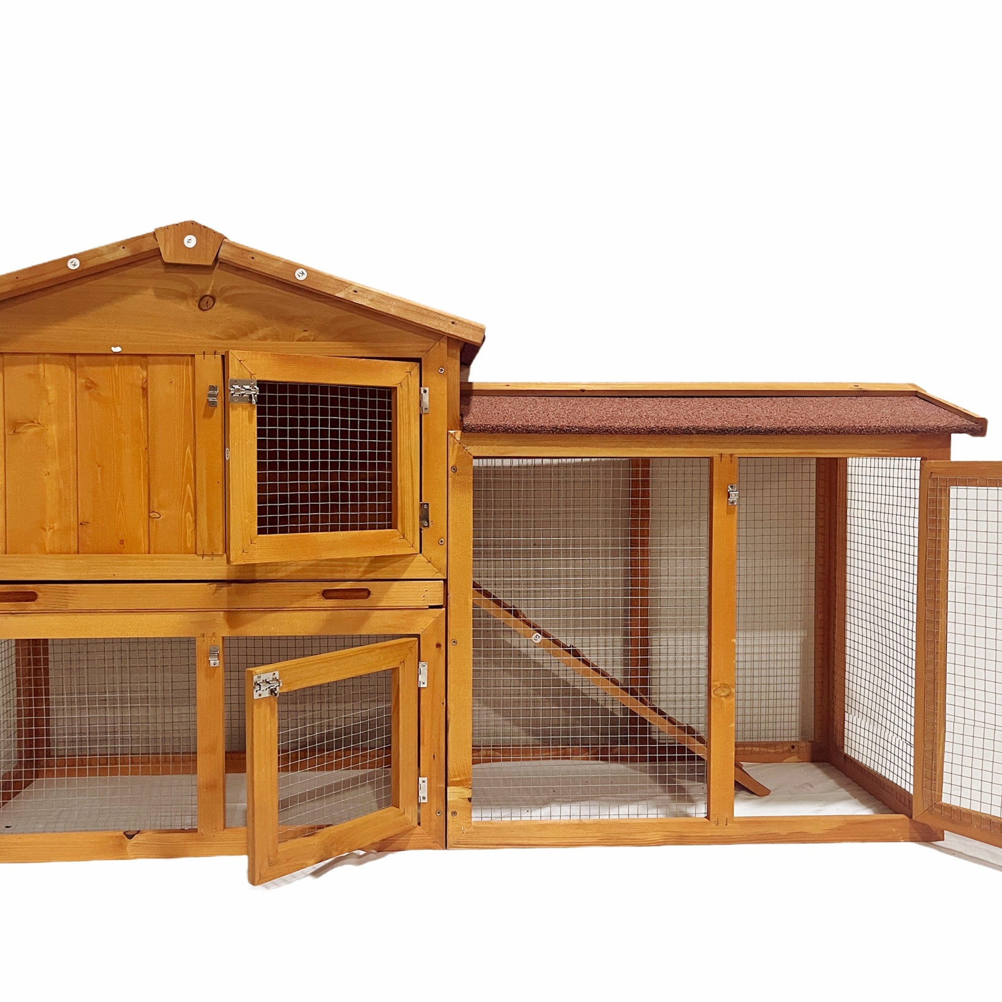 Xpt015 Wearable And Strong Chicken Coops For Playground Natural Solid Wood