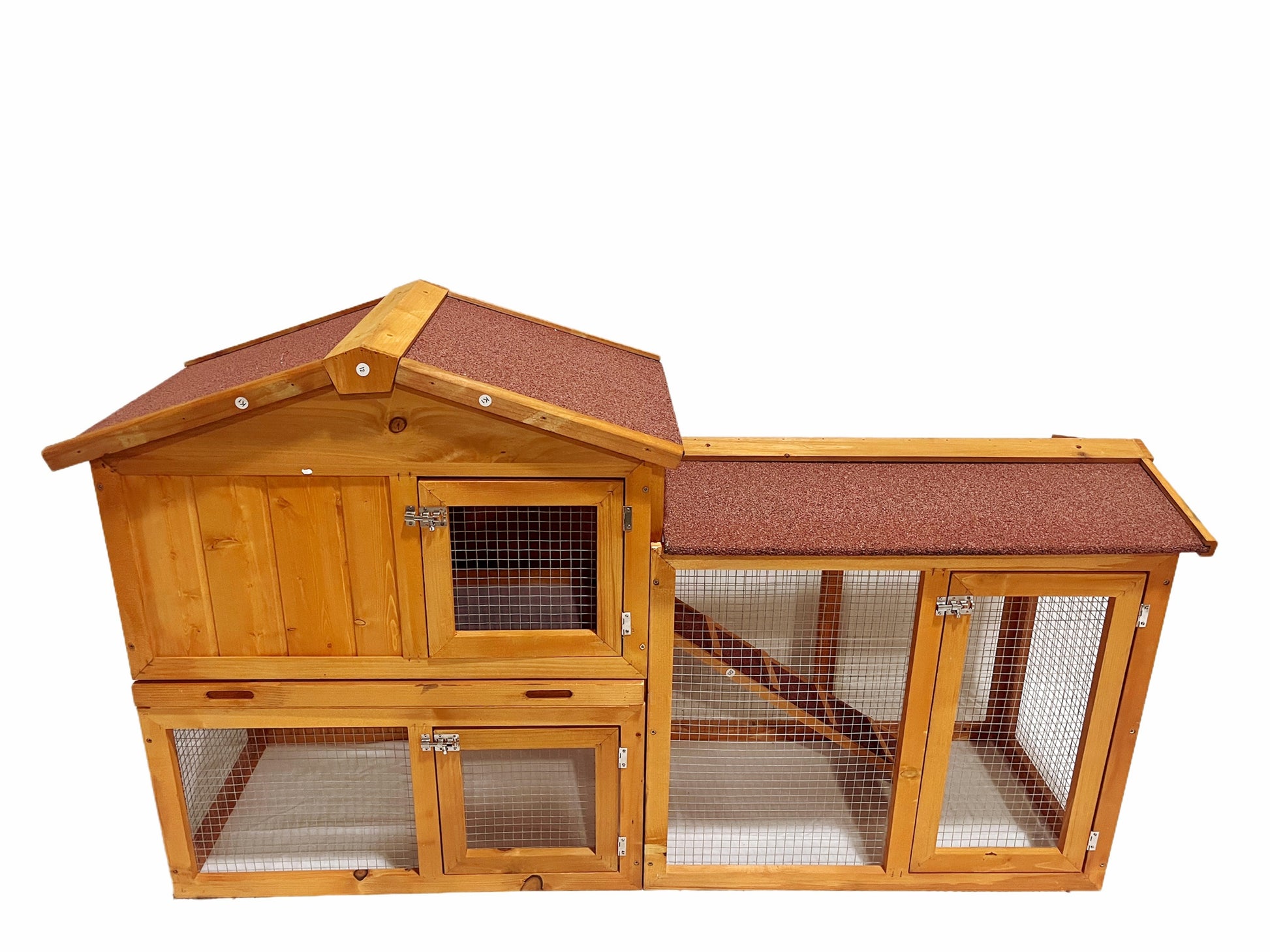 Xpt015 Wearable And Strong Chicken Coops For Playground Natural Solid Wood