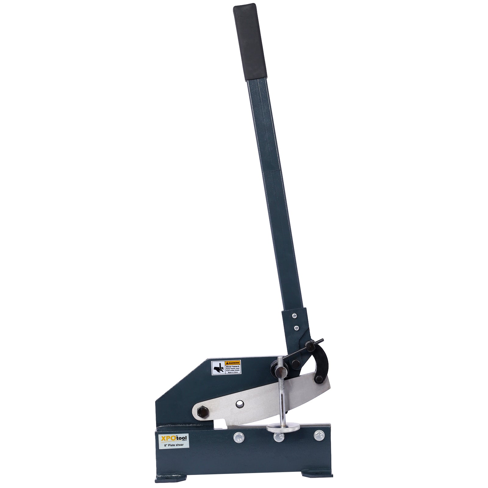Industrial 8 Inch Sheet Metal Plate Shear, Solid Construction Mounting