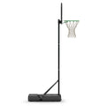 Basketball Hoop System Stand With 30In Backboard, Height Adjustable 60Inch 78Inch For Indoor Outdoor, Fillable Base With Wheels For Kids, Youth Black Steel