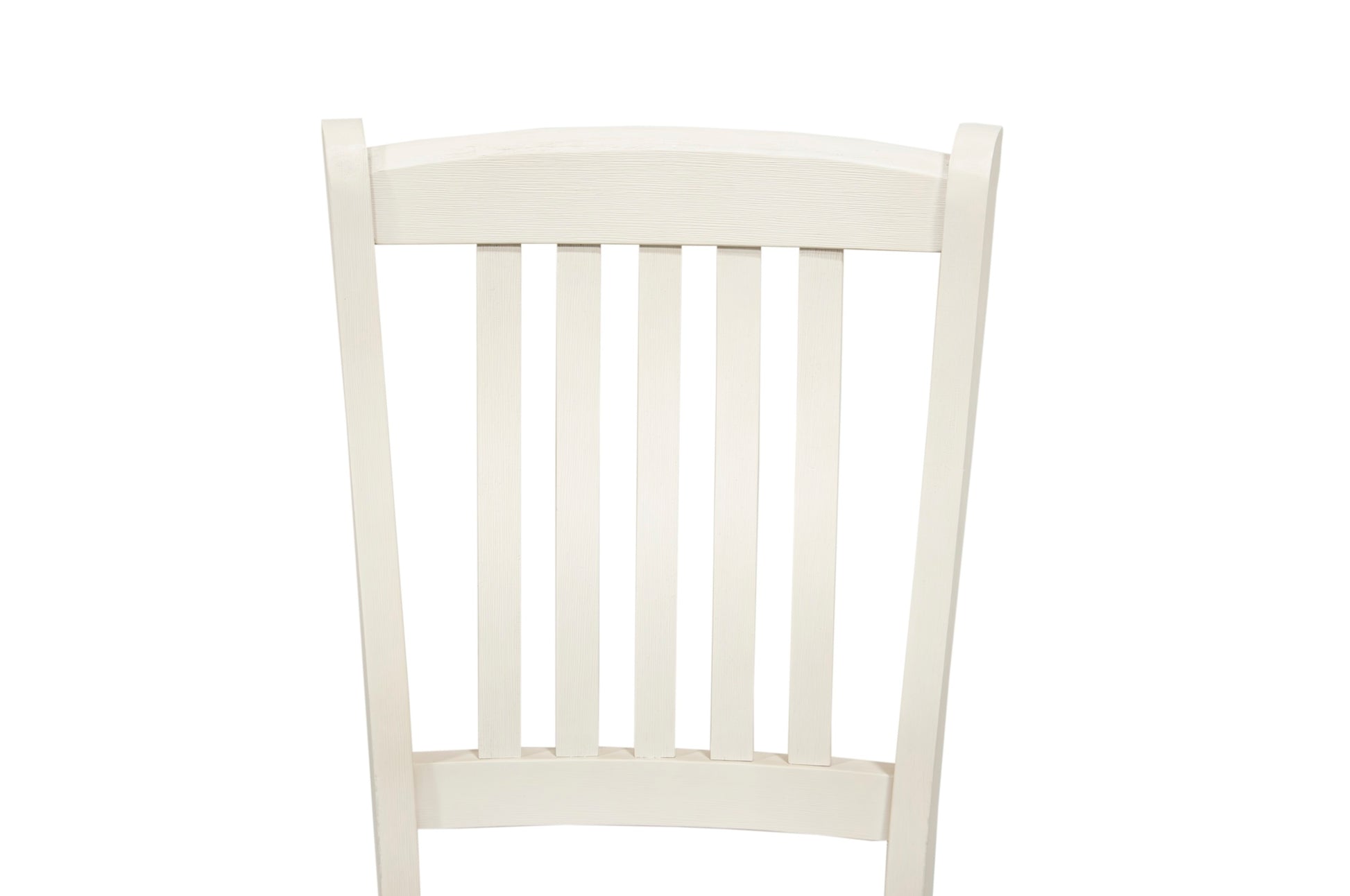 White Classic 2Pcs Dining Chairs Set Rubberwood Beige Fabric Cushion Seats Slats Backs Dining Room Furniture Side Chair White Dining Room Foam Classic,Contemporary,Modern,Transitional Dining Chairs Rubberwood Slat Back Solid Wood