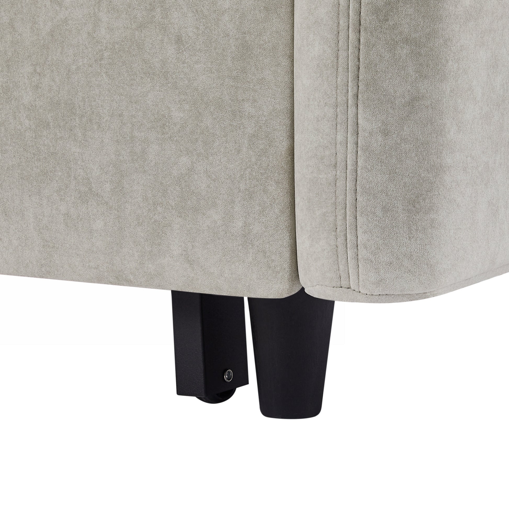 55.1" Pull Out Sleep Sofa Bed Loveseats Sofa Couch With Adjsutable Backrest, Storage Pockets, 2 Soft Pillows, Usb Ports For Living Room, Bedroom, Apartment, Office, Beige Old Sku: Wf315689Aaa Beige Foam Microfiber 2 Seat