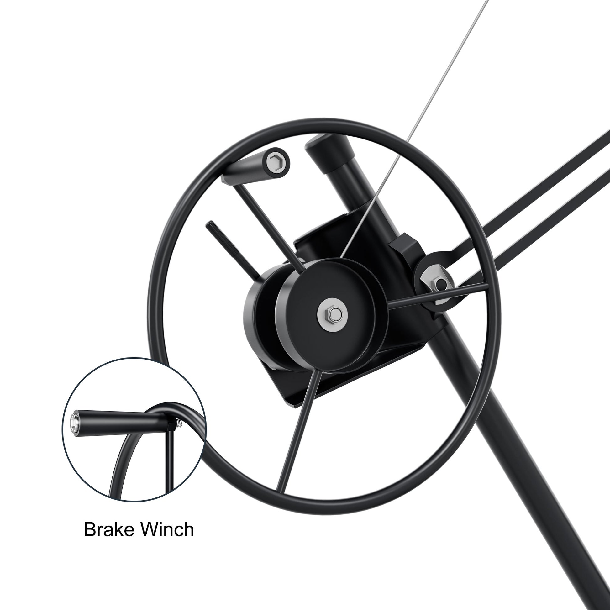 16Ft Lift Drywall Panel Hoist Jack For Ceiling Black Black Iron Plastic